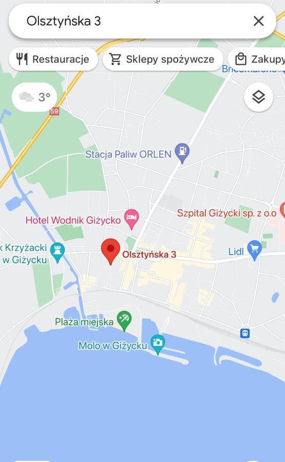Xo Centrum Leilighet Giżycko Eksteriør bilde